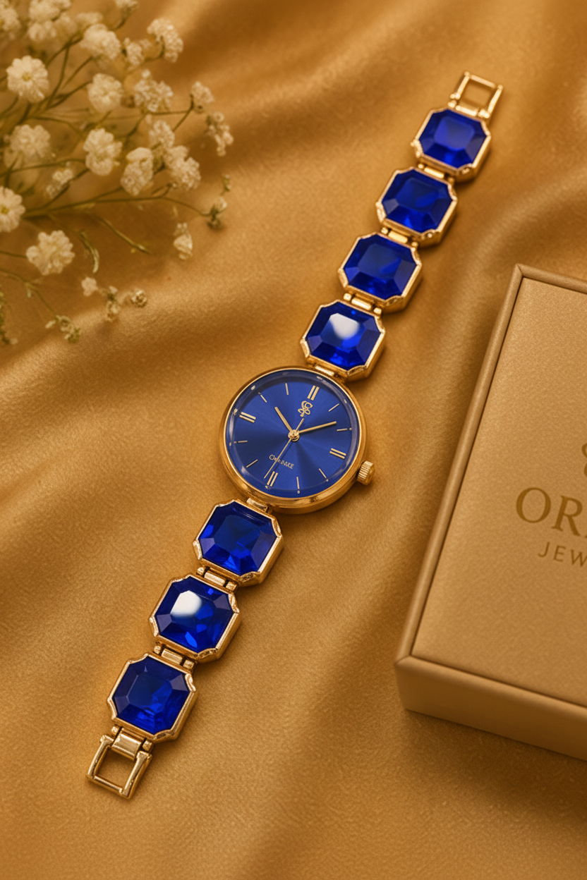 ORAKI Royal Sapphire Bracelet Watch