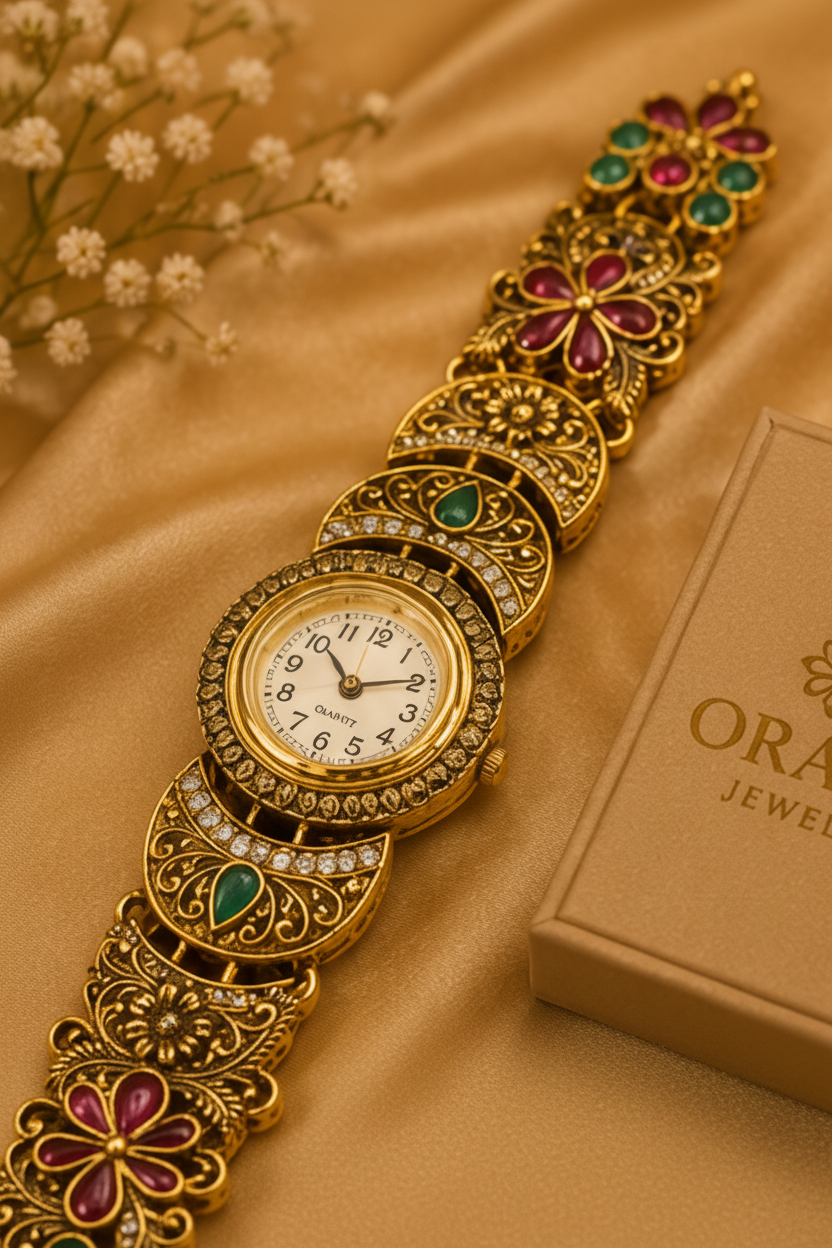 ORAKI Kashmiri Heritage Bracelet Watch