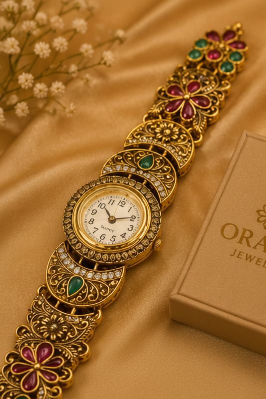 ORAKI Kashmiri Heritage Bracelet Watch