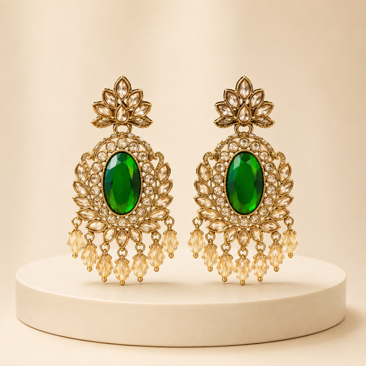 ORAKI Emerald Meher Earrings