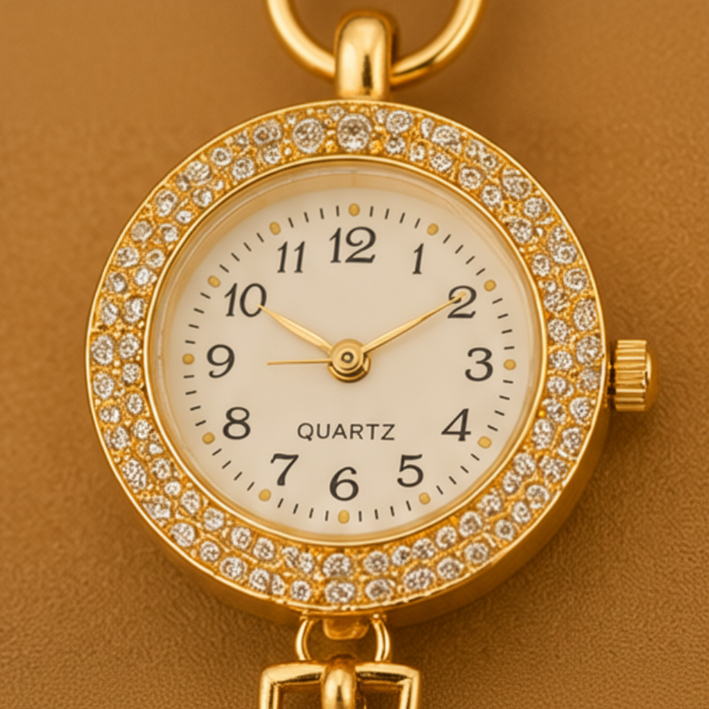 ORAKI Rajwadi Kundan Bracelet Watch