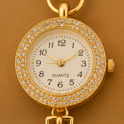ORAKI Rajwadi Kundan Bracelet Watch