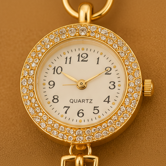 ORAKI Rajwadi Kundan Bracelet Watch