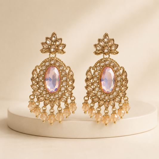 ORAKI Rosé Meher Earrings