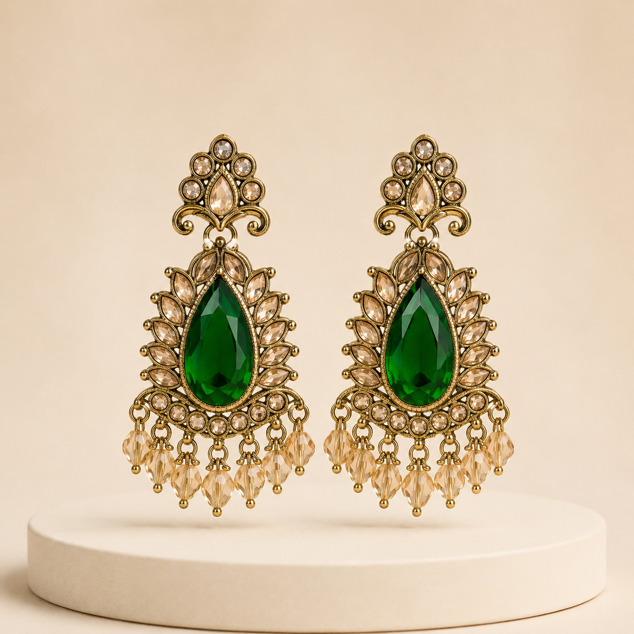 ORAKI Emerald Zareen Earrings