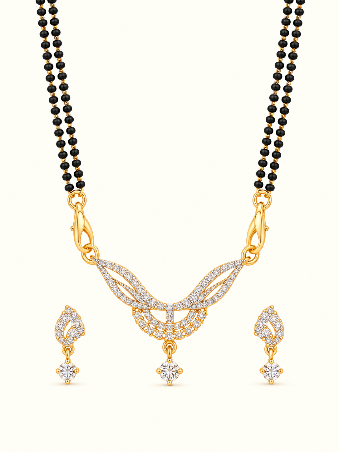 ORAKI™ Elara Leaf Mangalsutra Set