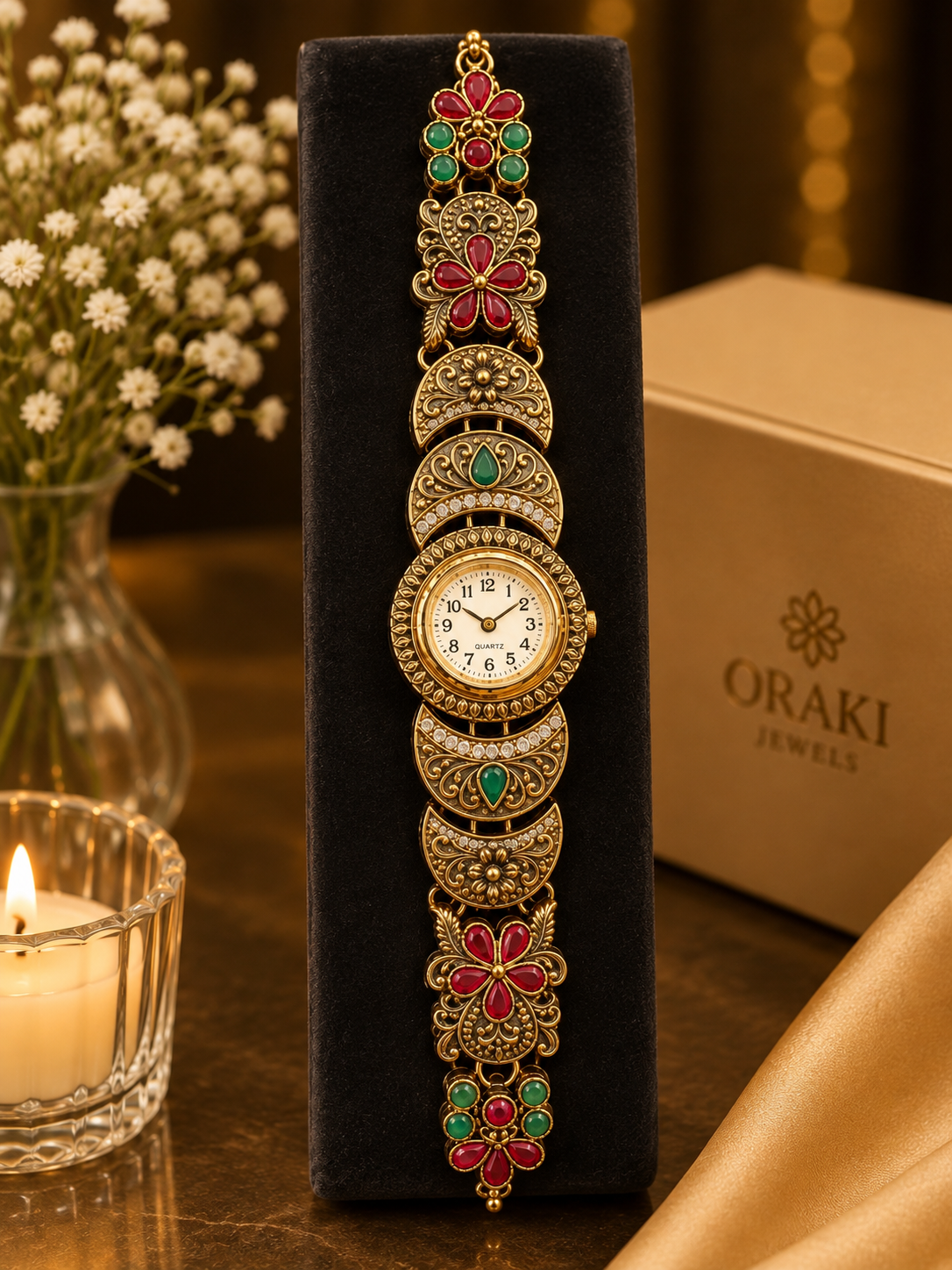 ORAKI™ Kashmiri Heritage Bracelet Watch