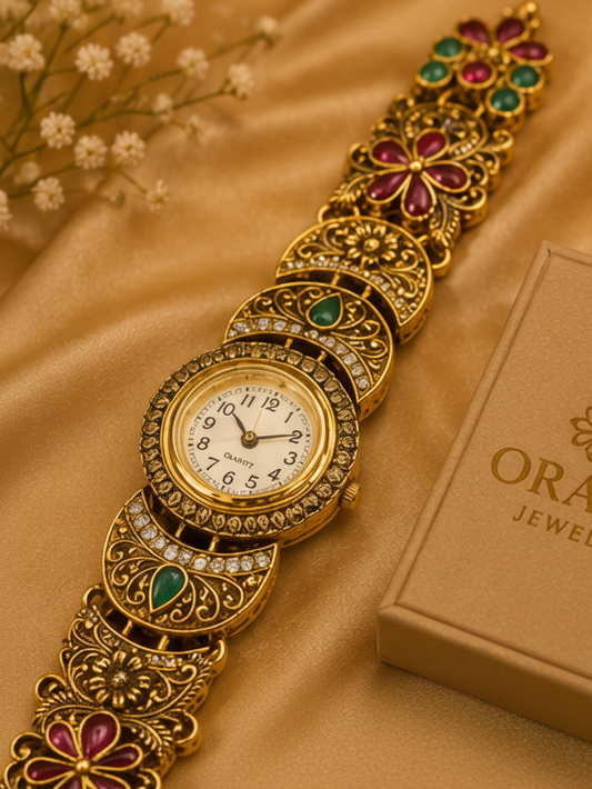 ORAKI™ Kashmiri Heritage Bracelet Watch